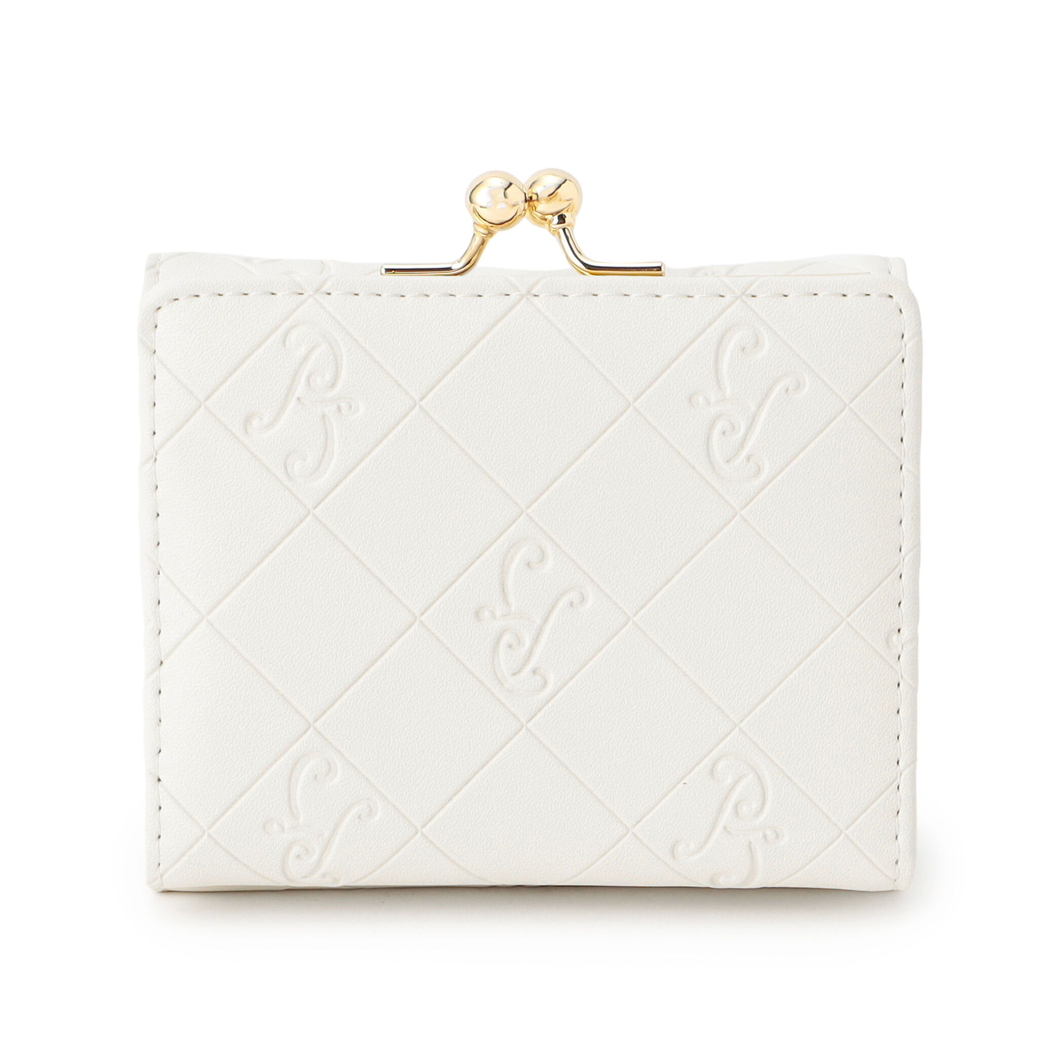 PAUL&JOE「口金ミニ財布／ロゴエンボス」|財布|