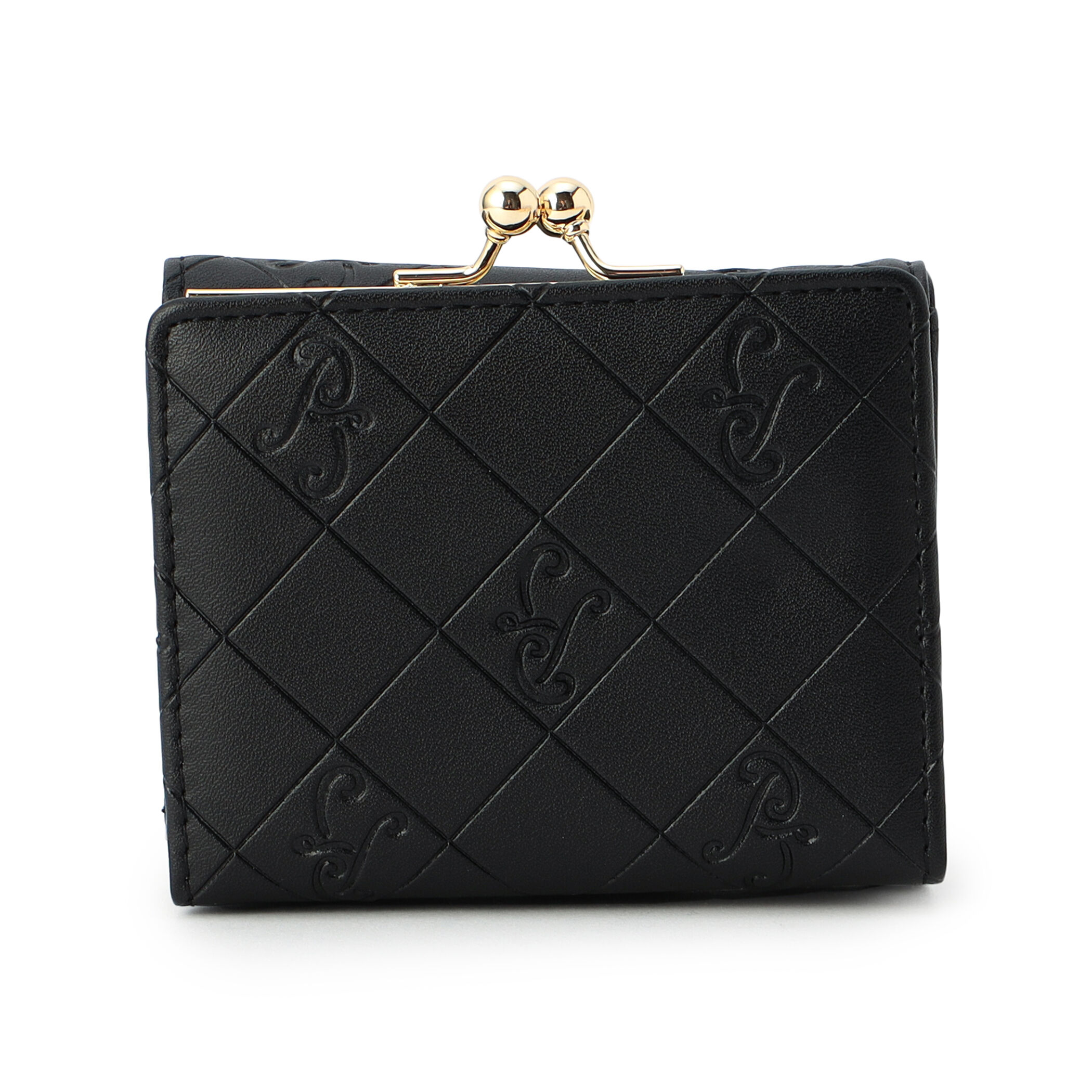 PAUL&JOE「口金ミニ財布／ロゴエンボス」|財布|