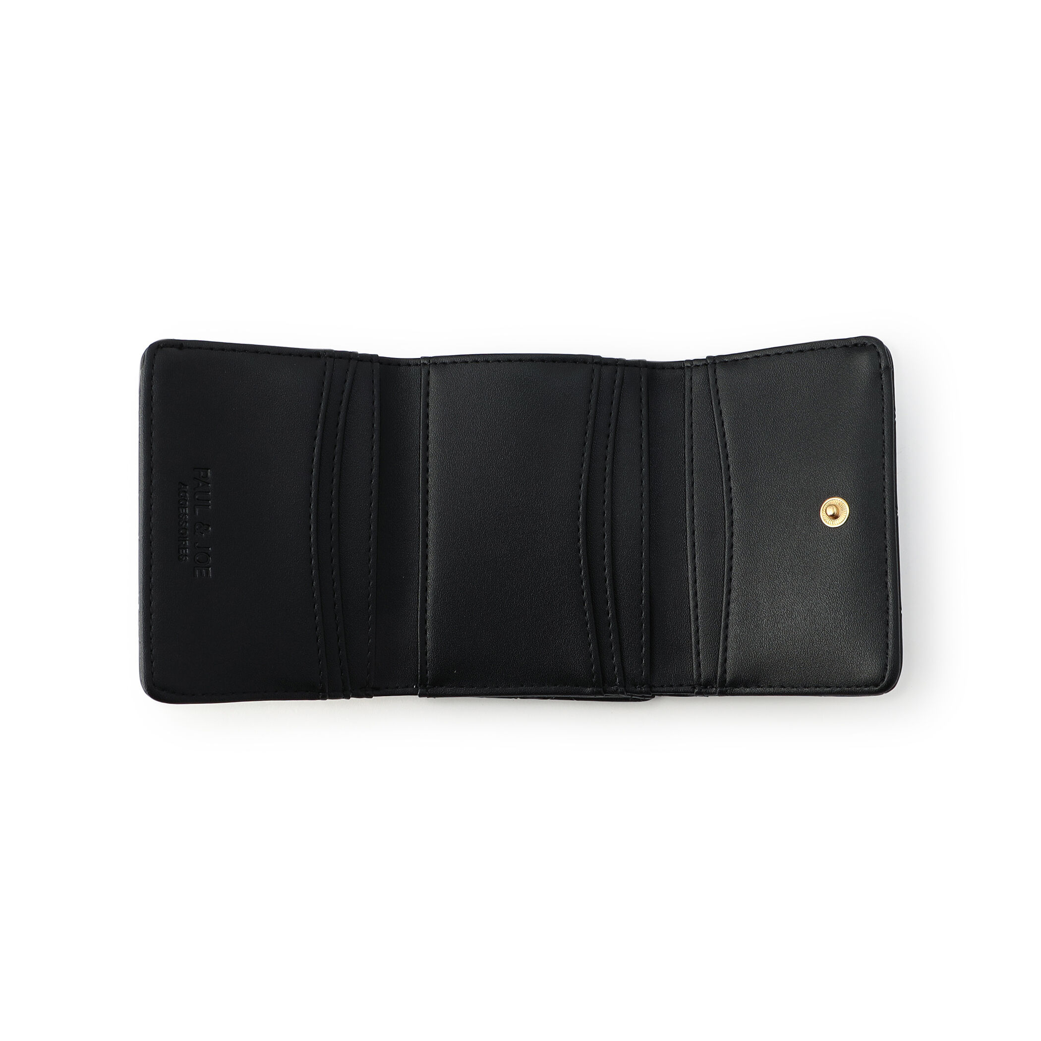 PAUL&JOE「口金ミニ財布／ロゴエンボス」|財布|