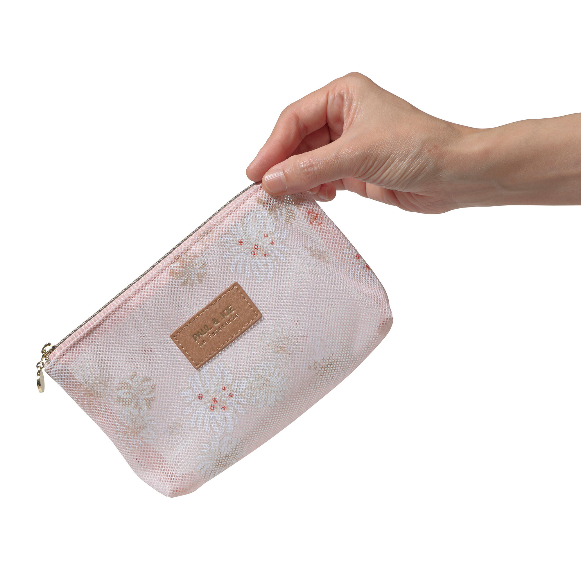 PAUL&JOE「プリントメッシュポーチ／ポール＆ジョー」|ポーチ|