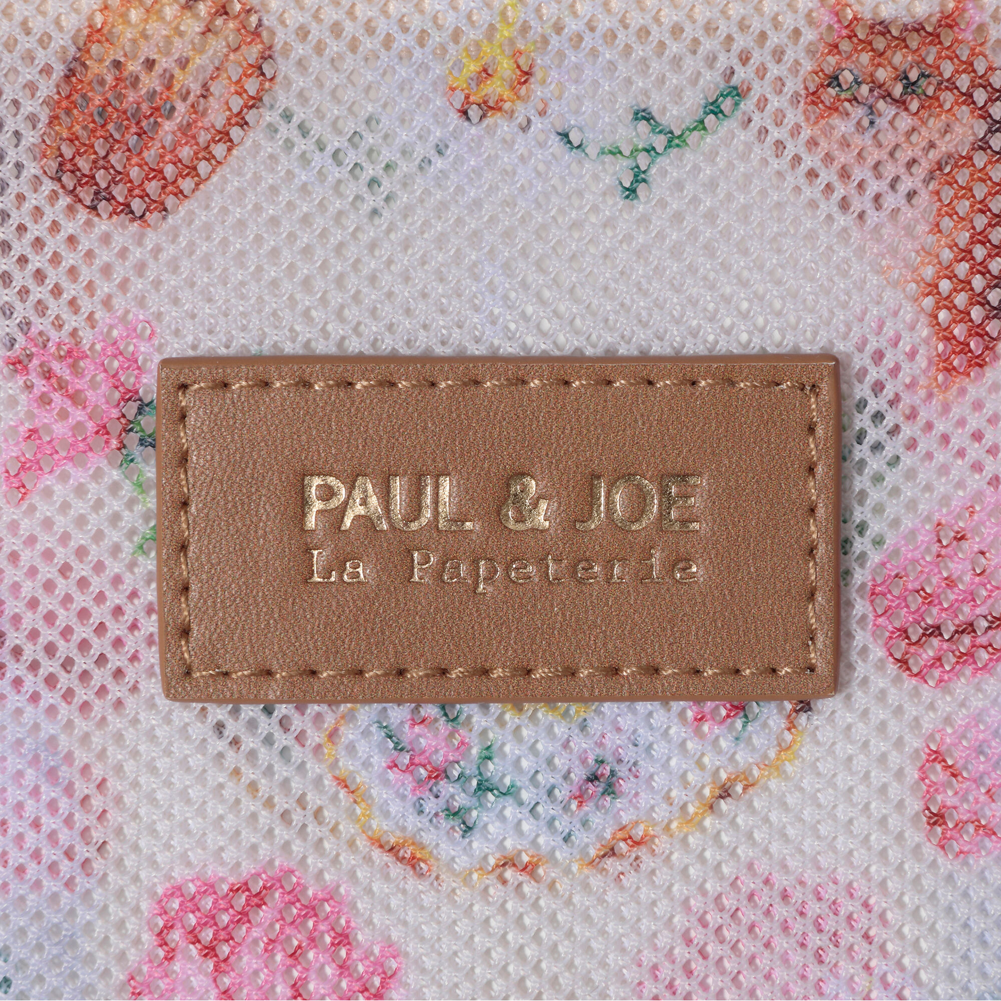 PAUL&JOE「プリントメッシュポーチ／ポール＆ジョー」|ポーチ|