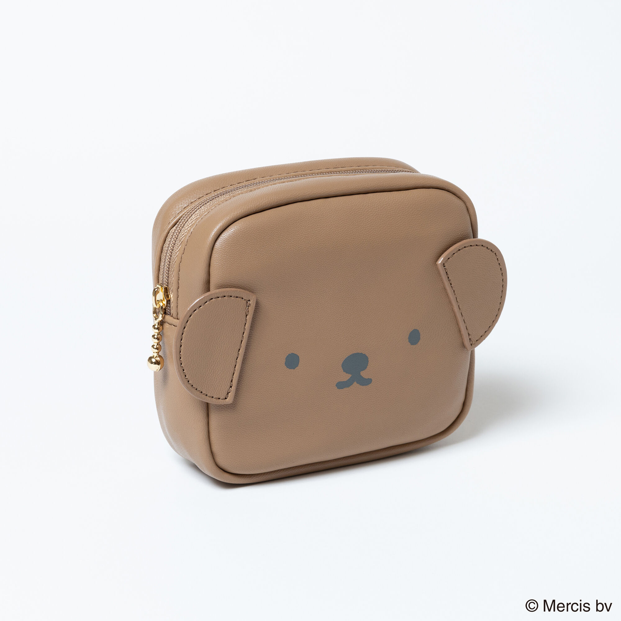  「BRUNA MIMITSUKI スクエアポーチ」|ポーチ|