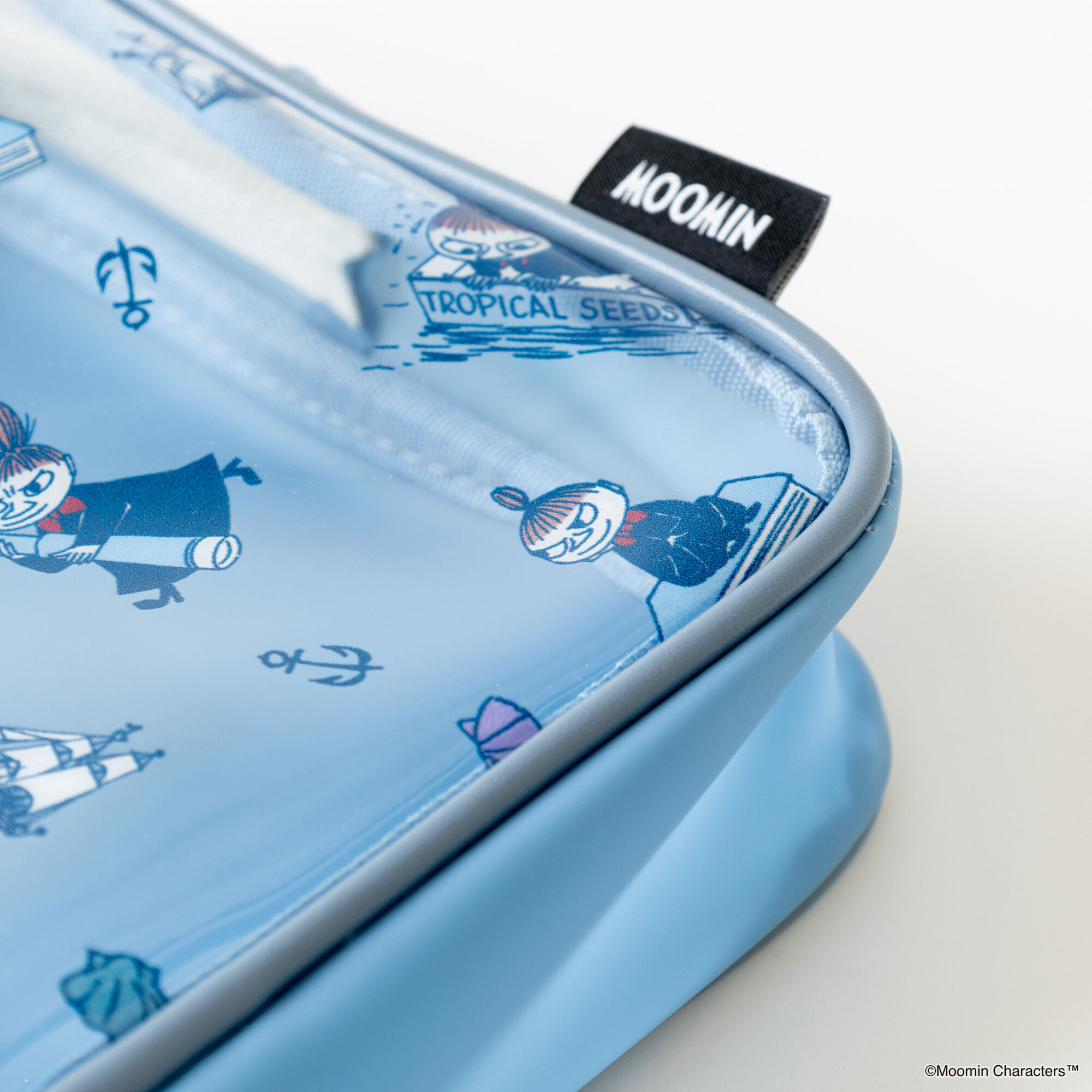  「MOOMIN PATTERN PVC  マルチポーチ」|ポーチ|