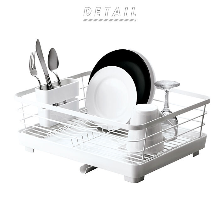 BACKYARD FAMILY「水切りラック シンク上 通販 水切り 水切りかご 水切りカゴ かご 大容量 ワイド 水が流れる」|食器・キッチングッズ|