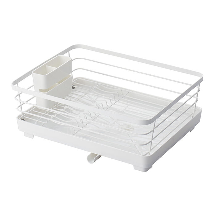 BACKYARD FAMILY「水切りラック シンク上 通販 水切り 水切りかご 水切りカゴ かご 大容量 ワイド 水が流れる」|食器・キッチングッズ|