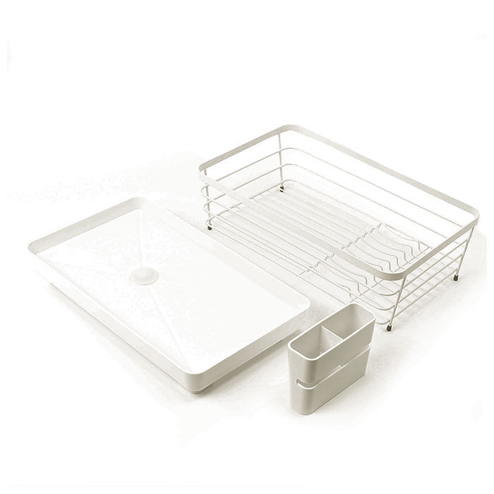 BACKYARD FAMILY「水切りラック シンク上 通販 水切り 水切りかご 水切りカゴ かご スリム 水が流れる 排水口」|食器・キッチングッズ|
