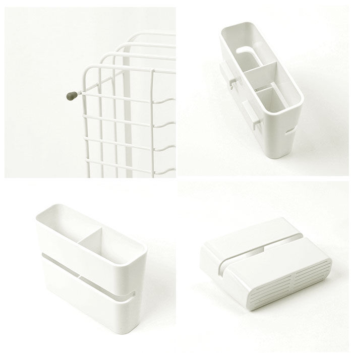 BACKYARD FAMILY「水切りラック シンク上 通販 水切り 水切りかご 水切りカゴ かご スリム 水が流れる 排水口」|食器・キッチングッズ|