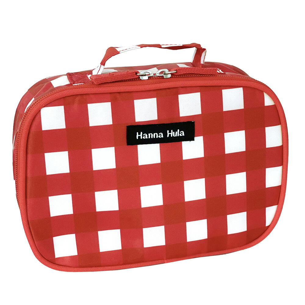 BACKYARD FAMILY「おむつポーチ hanna hula ハンナフラ 通販 おしゃれ かわいい はっ水加工 撥水加工」|ポーチ|レッド2