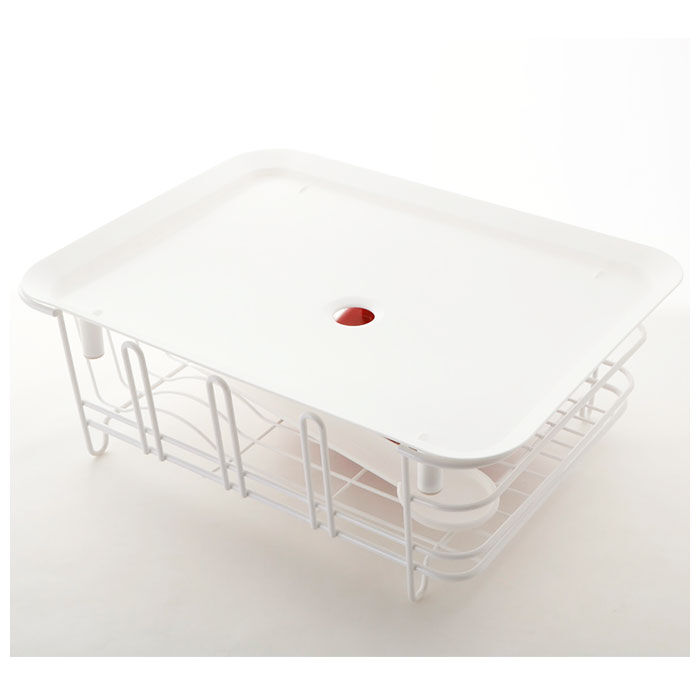 BACKYARD FAMILY「水切りラック コンパクト 通販 ディッシュドレイナー レギュラーサイズ 水切りかご 水切り」|食器・キッチングッズ|