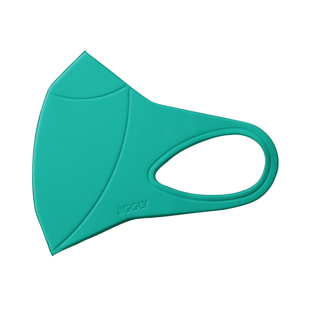 BACKYARD FAMILY「ウルトラパフマスク 通販 jiggly マスク 洗える 手洗い ポリウレタン 立体 抗菌」|その他|グリーン1