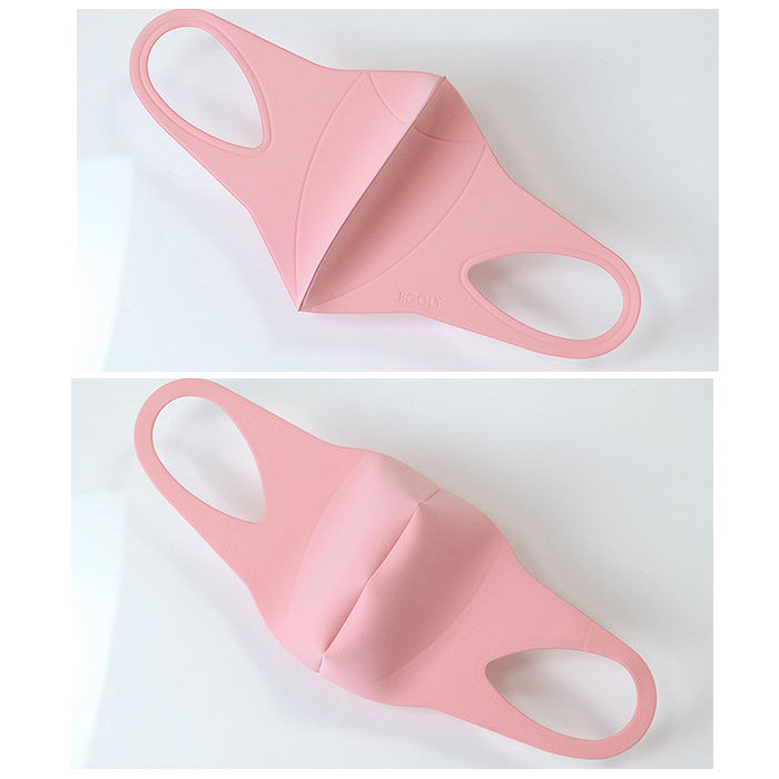 BACKYARD FAMILY「ウルトラパフマスク 通販 jiggly マスク 洗える 手洗い ポリウレタン 立体 抗菌」|その他|