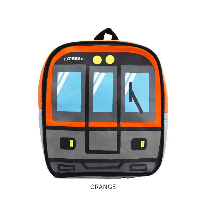 BACKYARD FAMILY「キッズ リュック 男の子 通販 デイパック トレインリュック ブランド ターンオーバー 幼稚園」|リュック|