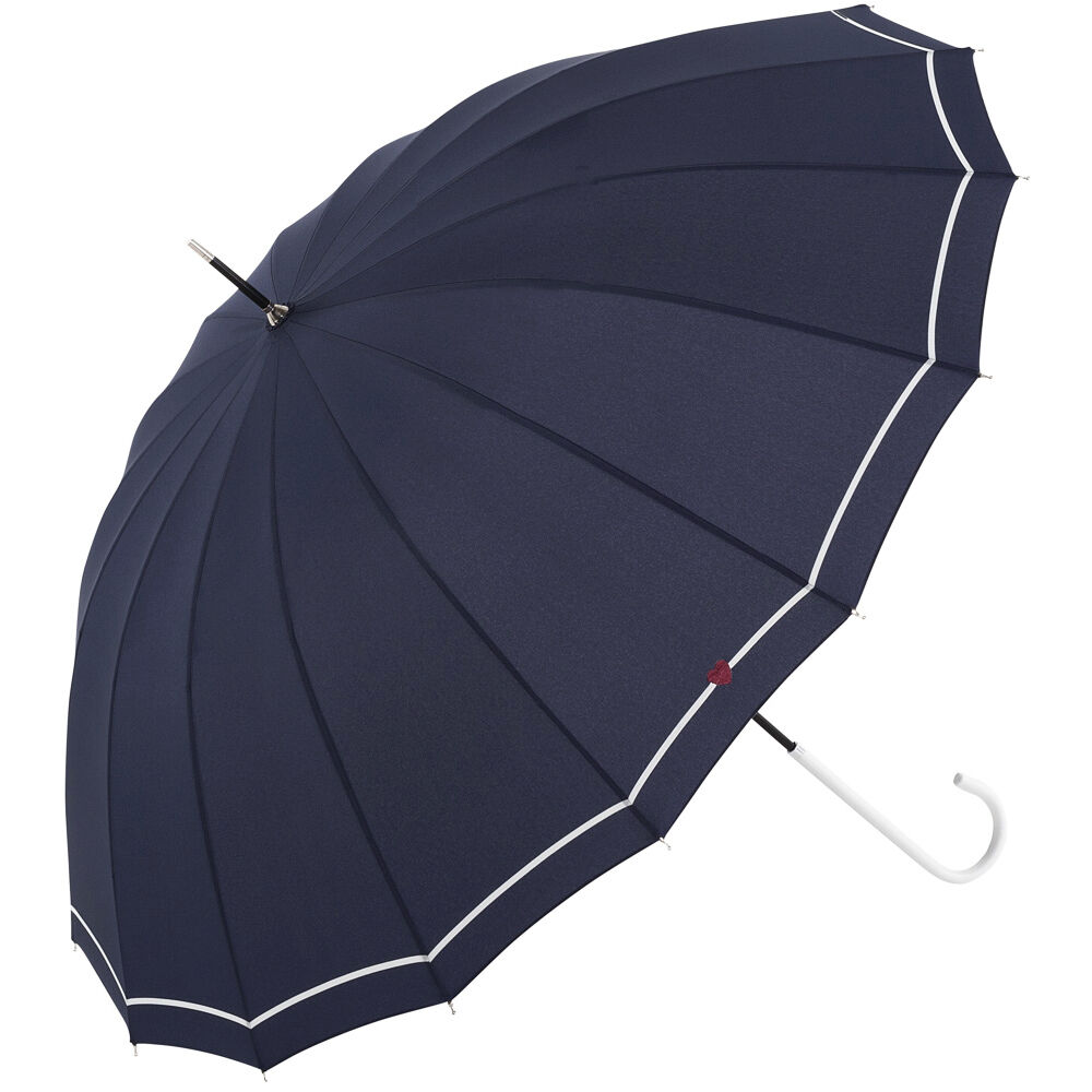 BACKYARD FAMILY「傘 16本骨 レディース 通販 because 長傘 軽量 ブランド 日傘 晴雨兼用 uvカット」|傘|ブルー1