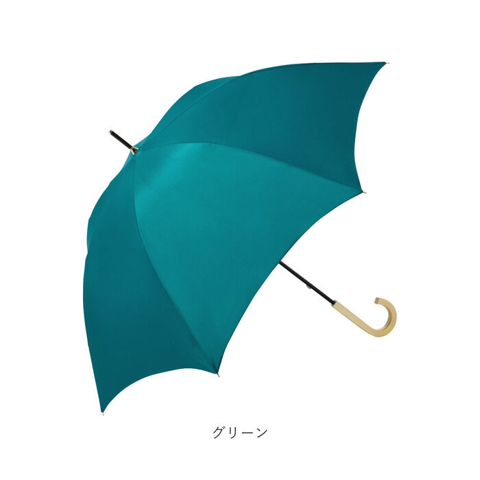 BACKYARD FAMILY「傘 レディース 長傘 耐風 通販 because ユーデイ ブランド グラスファイバー 晴雨兼用」|傘|