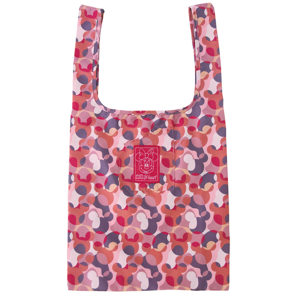 BACKYARD FAMILY「エコバッグ キャラクター 通販 ショッピングバッグ 折りたたみ コンパクト レジ袋 レジ袋型」|エコバッグ|ピンク1