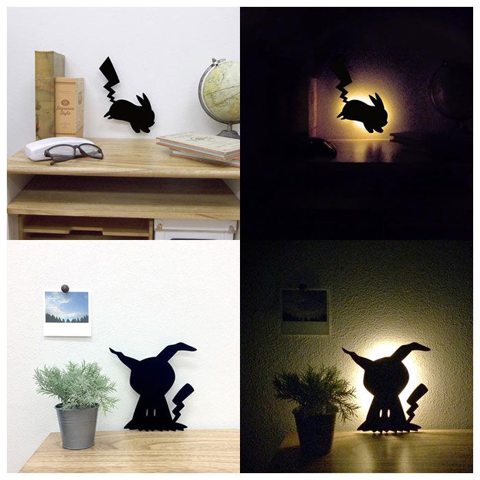 BACKYARD FAMILY「ポケモン ウォールライト 通販 ledライト led照明 壁掛け 照明 照度センサー 電池式」|電化製品|