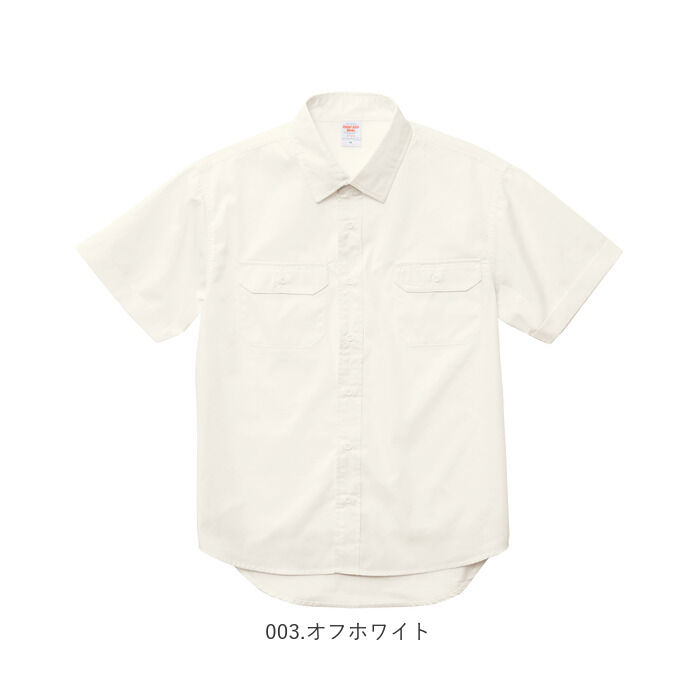 BACKYARD FAMILY「ユナイテッドアスレ ワークシャツ 通販 半袖 アメカジ シャツ メンズ おしゃれ 作業着 シンプル」|シャツ・ブラウス|