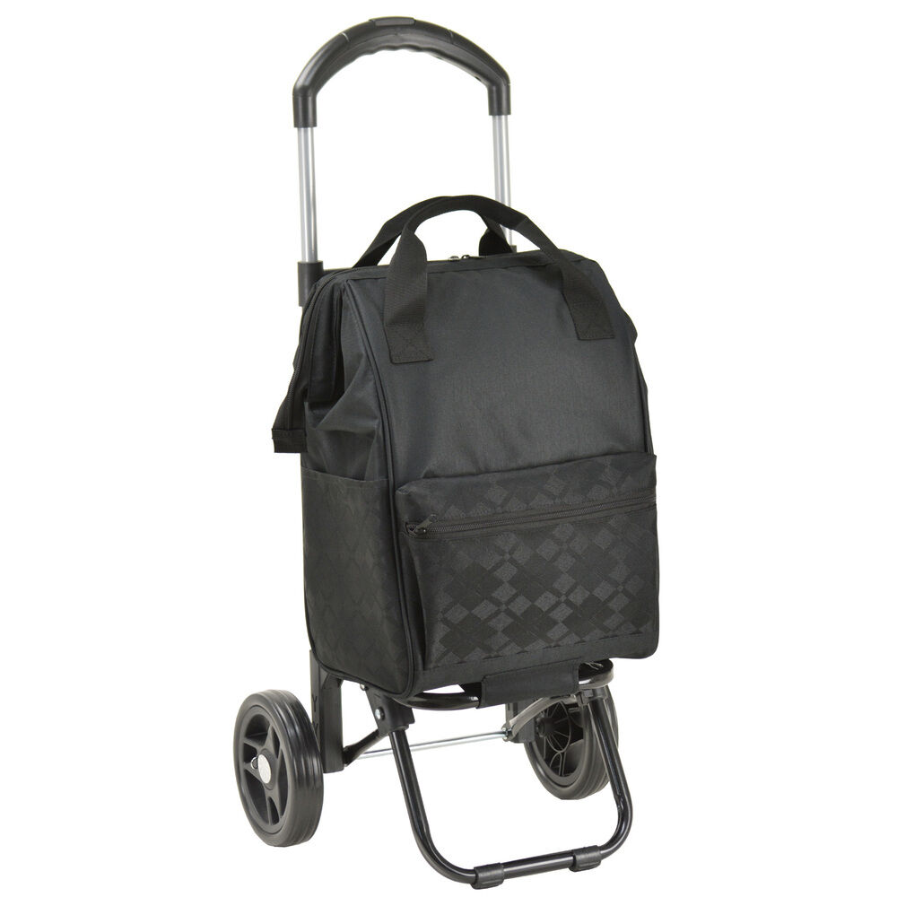 BACKYARD FAMILY「ショッピングカート 折りたたみ 通販 2way 大容量 ショッピングキャリー トート バッグ」|その他|ブラック1