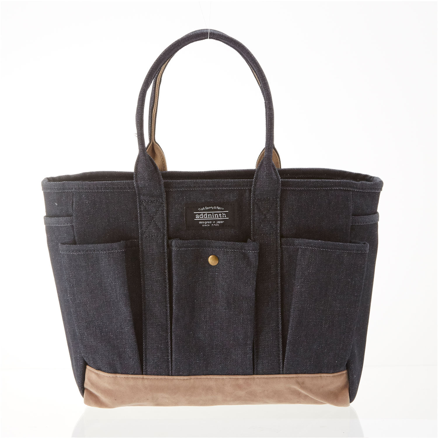 BACKYARD FAMILY「トートバッグ アドナインス addninth ショルダーバッグ キャンバス 2way トート」|トートバッグ|ブルー1