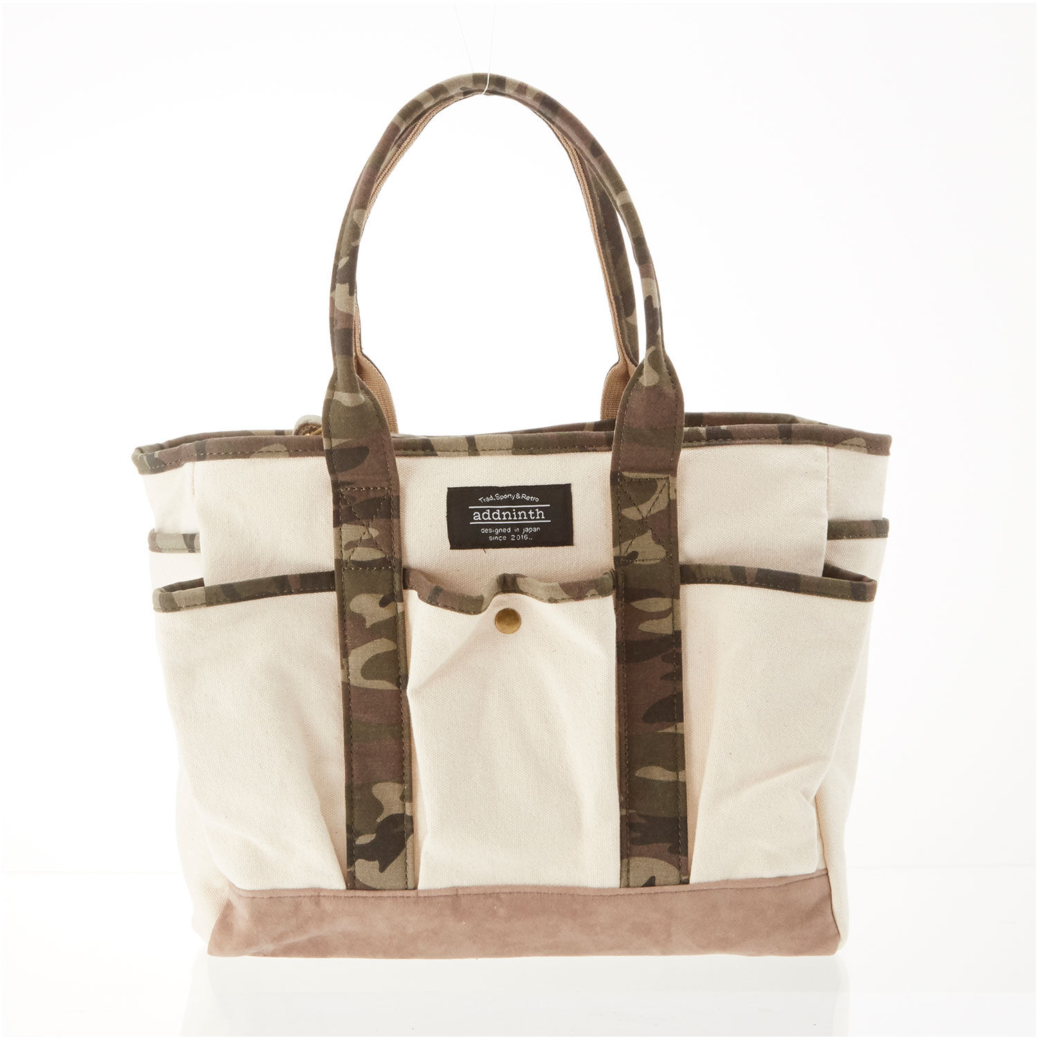 BACKYARD FAMILY「トートバッグ アドナインス addninth ショルダーバッグ キャンバス 2way トート」|トートバッグ|ベージュ1