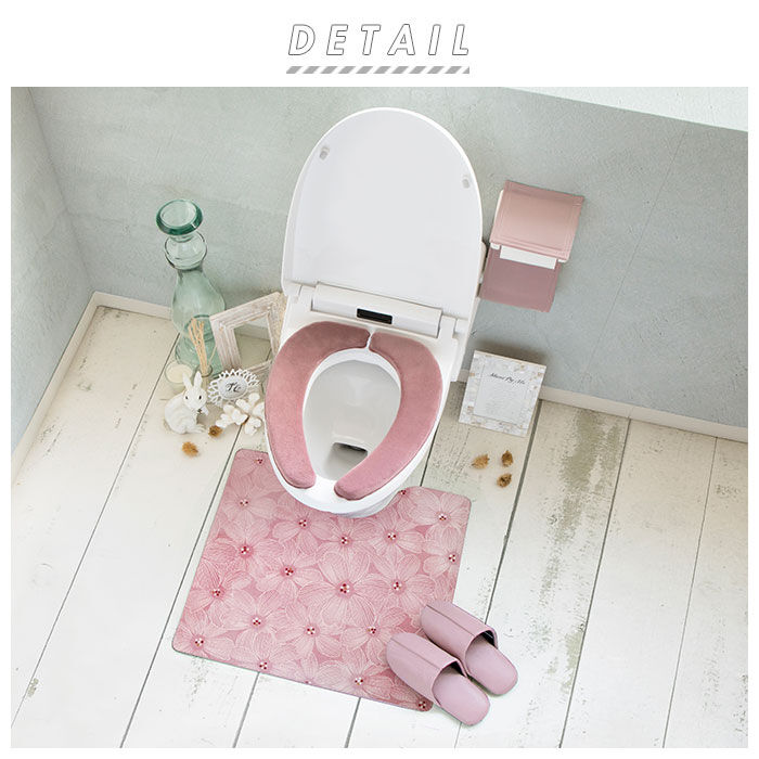 BACKYARD FAMILY「トイレマット 拭ける 通販 滑りにくい トイレ足元マット おしゃれ シンプル 新生活 一人暮らし」|トイレタリー・ランドリーグッズ|