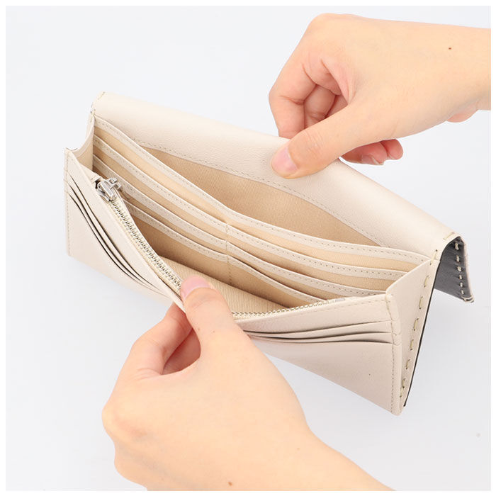 BACKYARD FAMILY「katharine hamnett キャサリン ハムネット 長財布 本革 通販 財布 お財布」|財布|