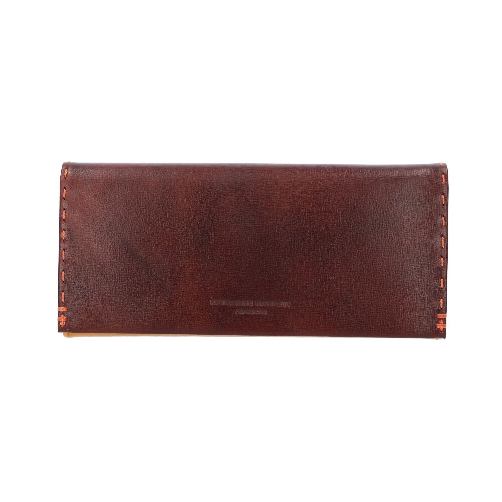 BACKYARD FAMILY「katharine hamnett キャサリン ハムネット 長財布 本革 通販 財布 お財布」|財布|ブラウン1