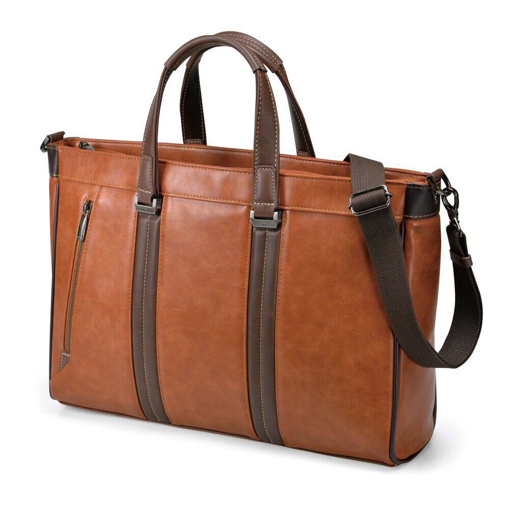 BACKYARD FAMILY「BAGGEX バジェックス ブリーフケース 通販 トートバッグ ショルダーバッグ トートバック」|トートバッグ|ブラウン1