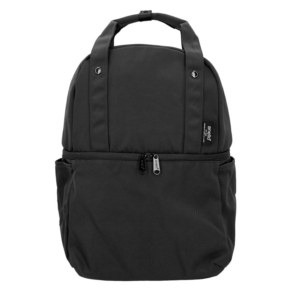 anello「アネロ リュック anello ATM0615 通販 レイヤー 2層 バックパック リュックサック」|リュック|ブラック1
