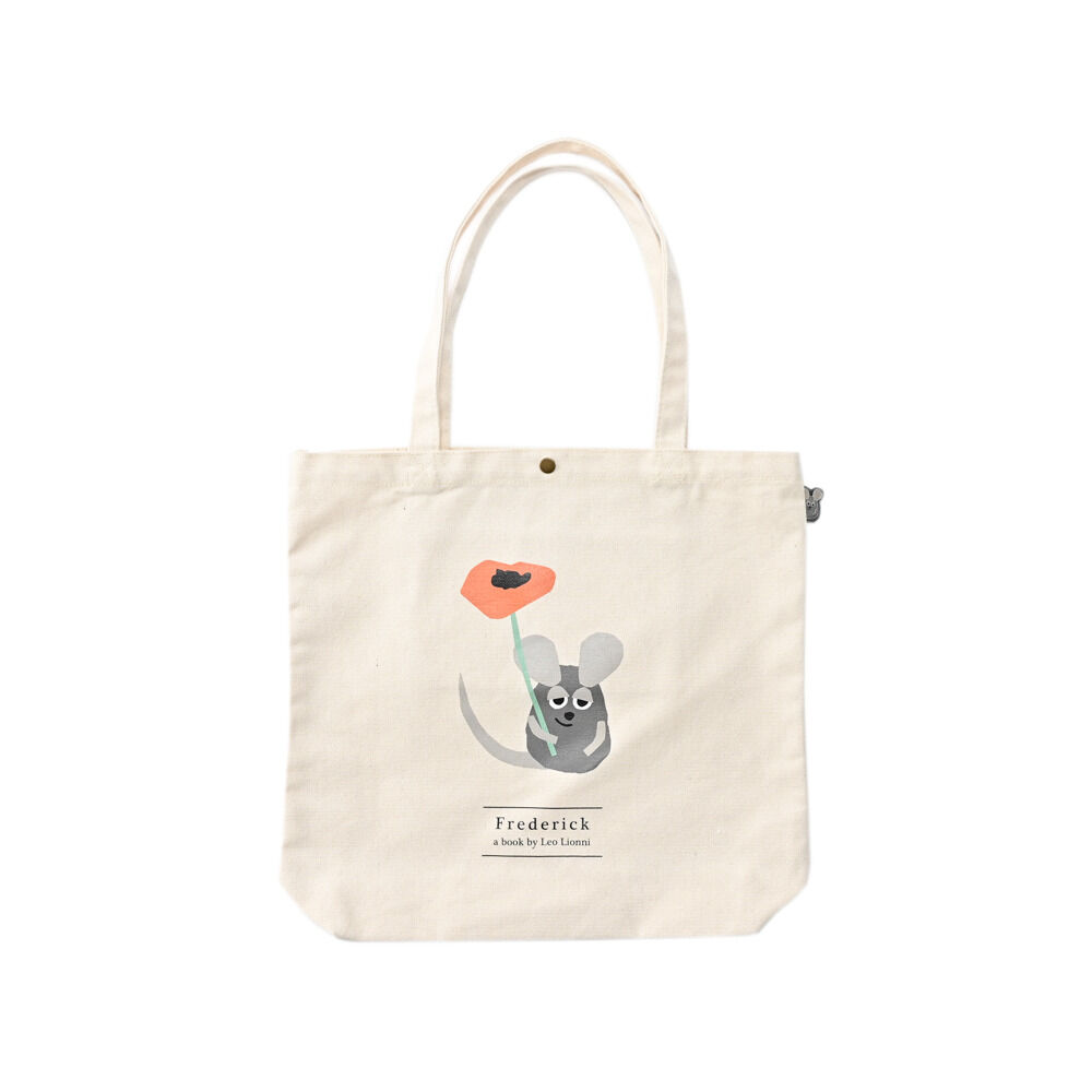 BACKYARD FAMILY「レオレオニ トートバッグ M 通販 トートバック キャンバス 肩掛け A4 通学 通勤 縦 縦型」|トートバッグ|ホワイト4