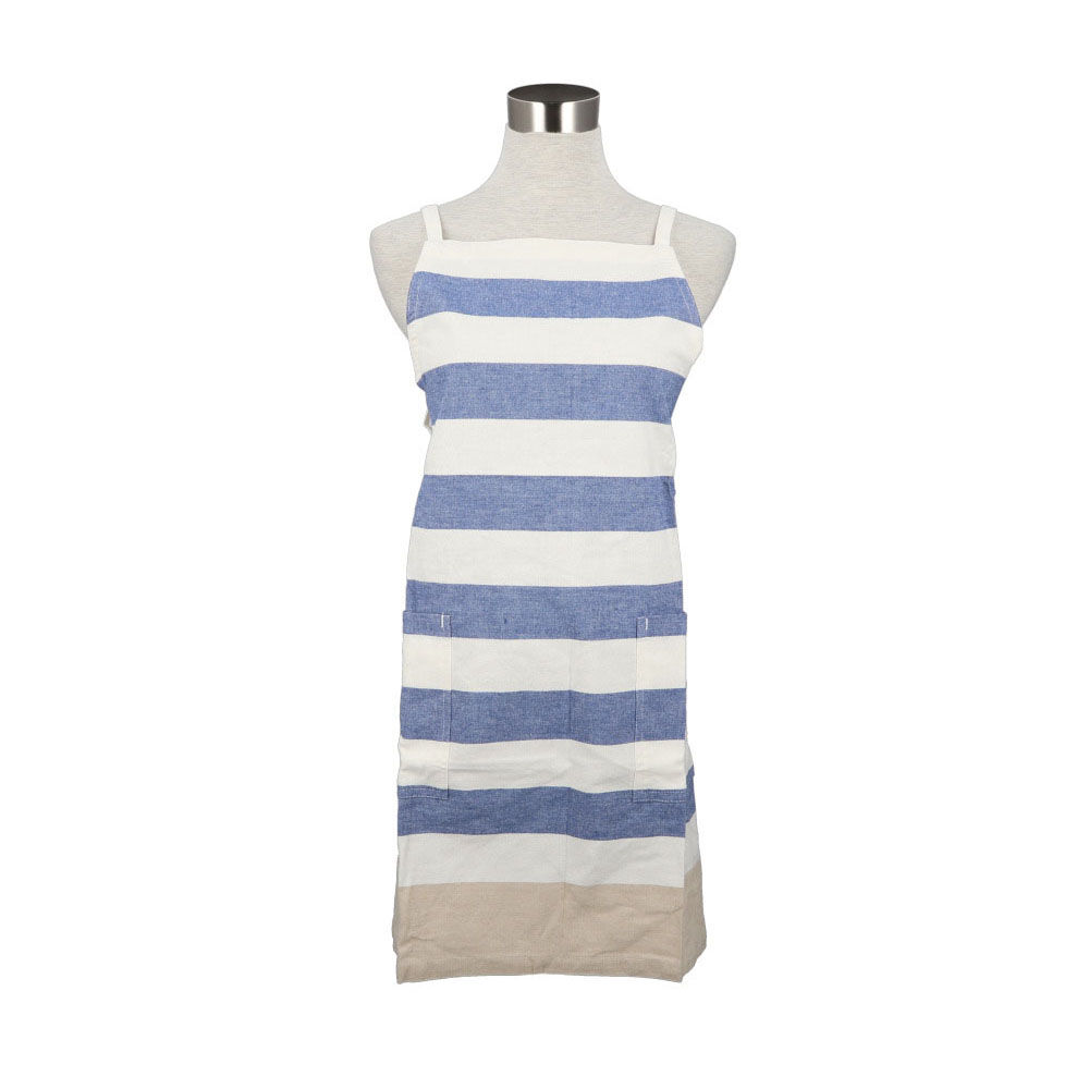 BACKYARD FAMILY「peapod エプロン 通販 ショートエプロン カフェエプロン ワークエプロン 保育士 前結び」|その他|ブルー2