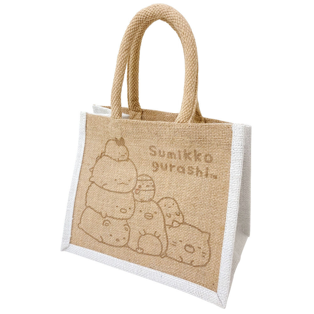 BACKYARD FAMILY「キャラクター ランチバッグ M ランチバック 通販 ジュートマイバッグ お弁当入れ トート」|トートバッグ|ホワイト1