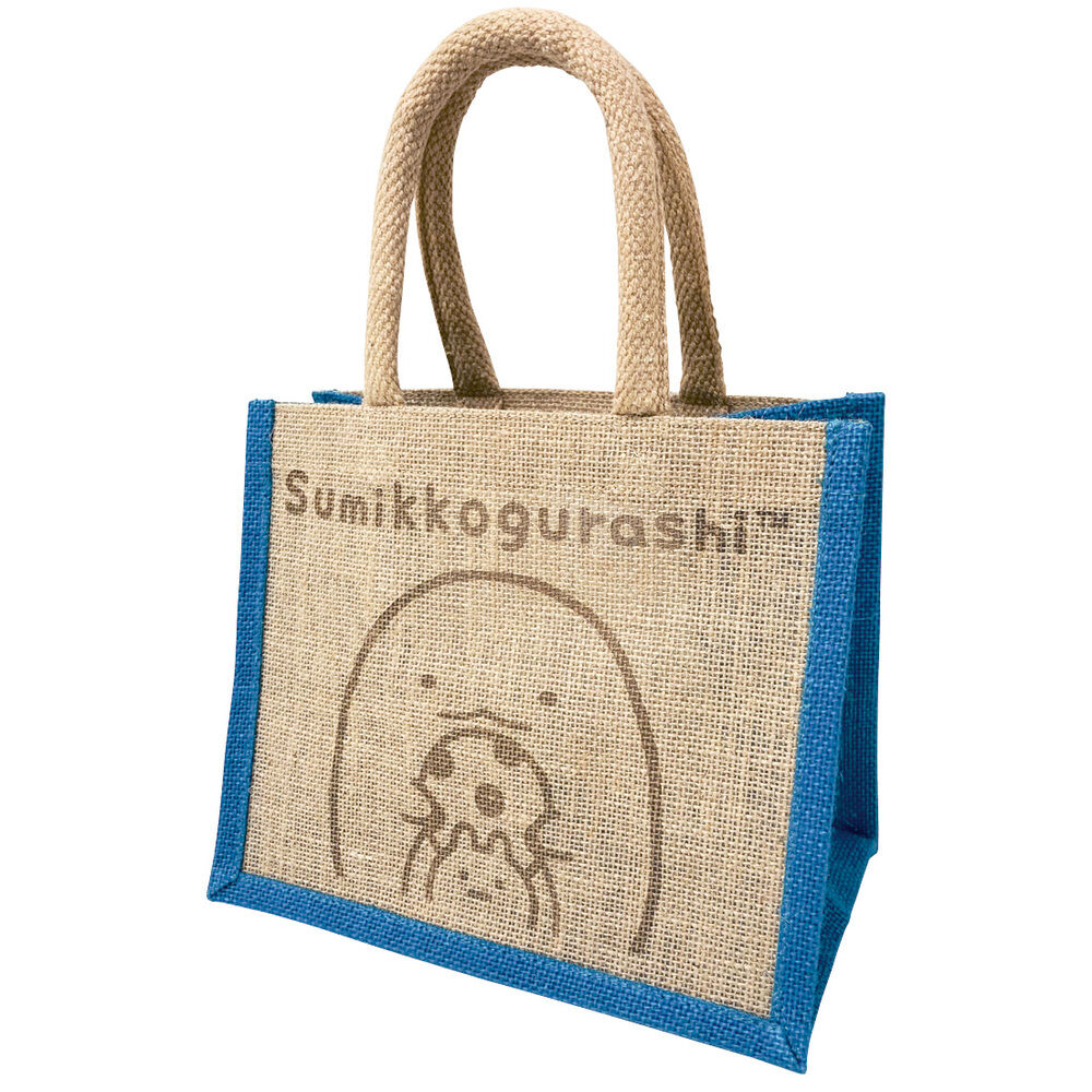 BACKYARD FAMILY「キャラクター ランチバッグ M ランチバック 通販 ジュートマイバッグ お弁当入れ トート」|トートバッグ|ブルー1