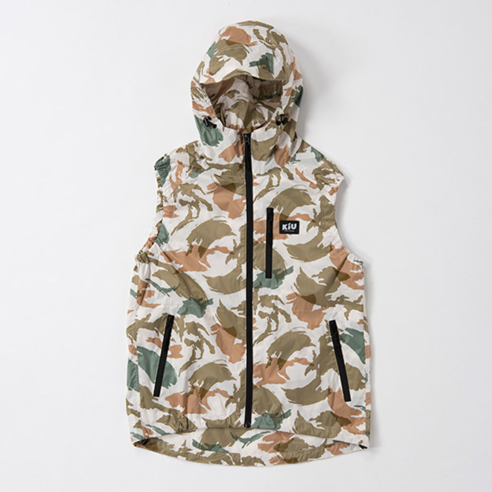 KiU「KiU 空調服 ベスト のみ 通販 空調ベスト キウ K307 レディース メンズ」|その他|ベージュ1