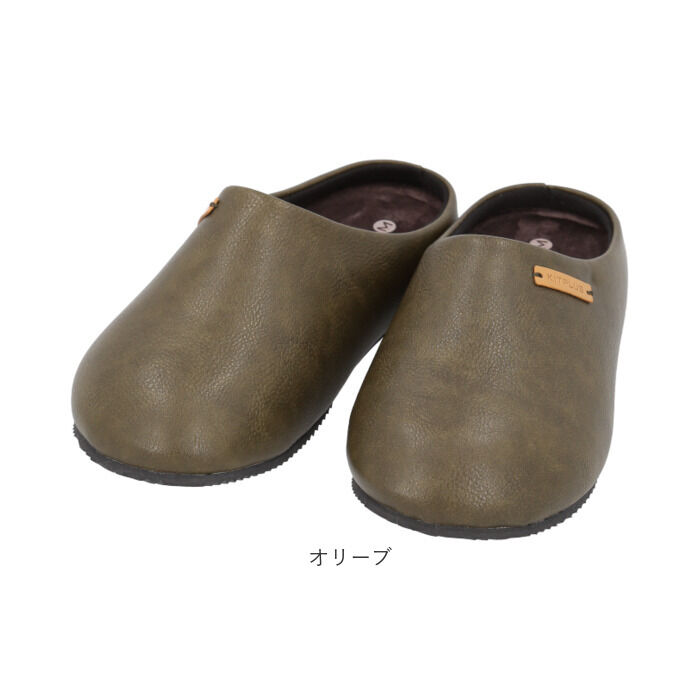 BACKYARD FAMILY「サボサンダル レディース 通販 サボ サンダル メンズ フェイクレザー 前詰まり スリッパ」|サンダル|