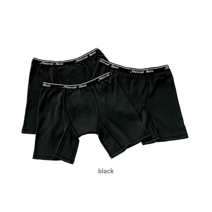 BACKYARD FAMILY「トランクス メンズ 綿 通販 パンツ 軽失禁パンツ 男性用 吸水 下着 3枚セット 綿100 紳士」|インナー|