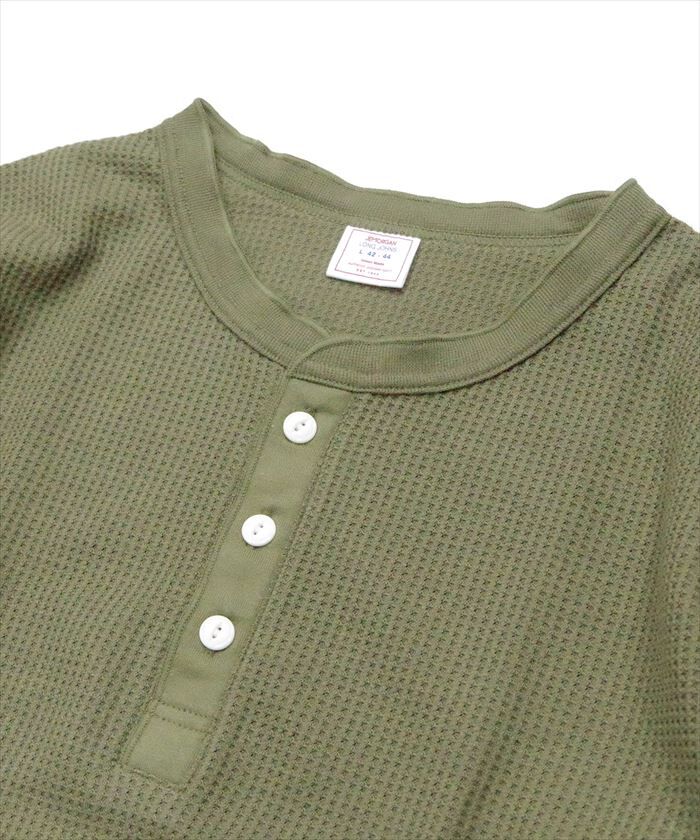 BACKYARD FAMILY「JEMORGAN パックTシャツ 通販 JC189-52S ワッフル ロンT サーマル」|Tシャツ・カットソー|