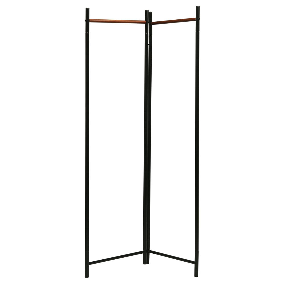 BACKYARD FAMILY「ハンガーラック スリム 通販 コートハンガー コートラック フレームハンガーラック 永井興産」|その他|ブラック1