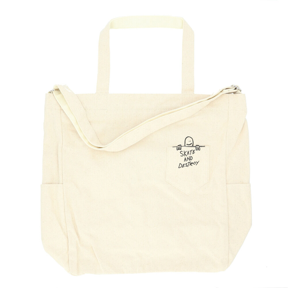 BACKYARD FAMILY「THRASHER スラッシャー ショルダートート L 通販 ショルダーバッグ ショルダーバック」|ショルダー・メッセンジャー|ホワイト1