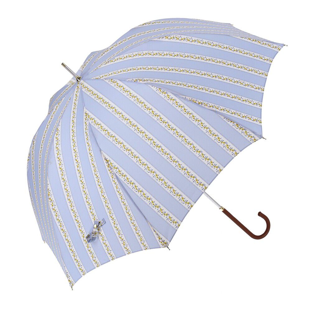 BACKYARD FAMILY「ニフティカラーズ 長傘 通販 nifty colors 傘 レディース 手開き 58cm 雨傘」|傘|ブルー1