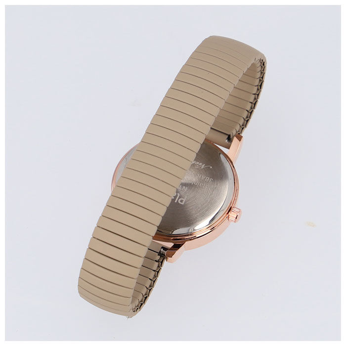 BACKYARD FAMILY「Plaisir プレジール 腕時計 レディース ジャバラ 通販 ニッケルフリー ジャバラウォッチ」|腕時計|