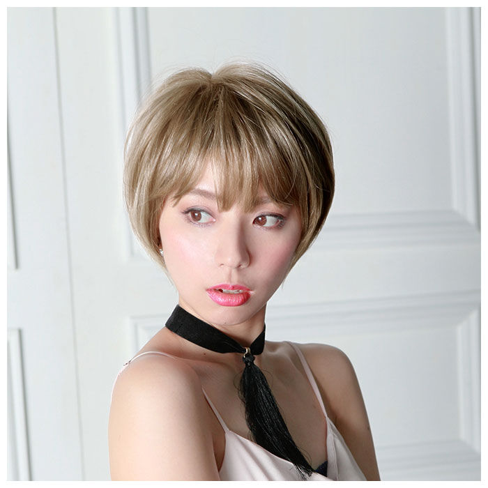 BACKYARD FAMILY「PRISILA プリシラ ショート フルウィッグ フルウイッグ 通販 ボブ オールウィッグ かつら」|その他|