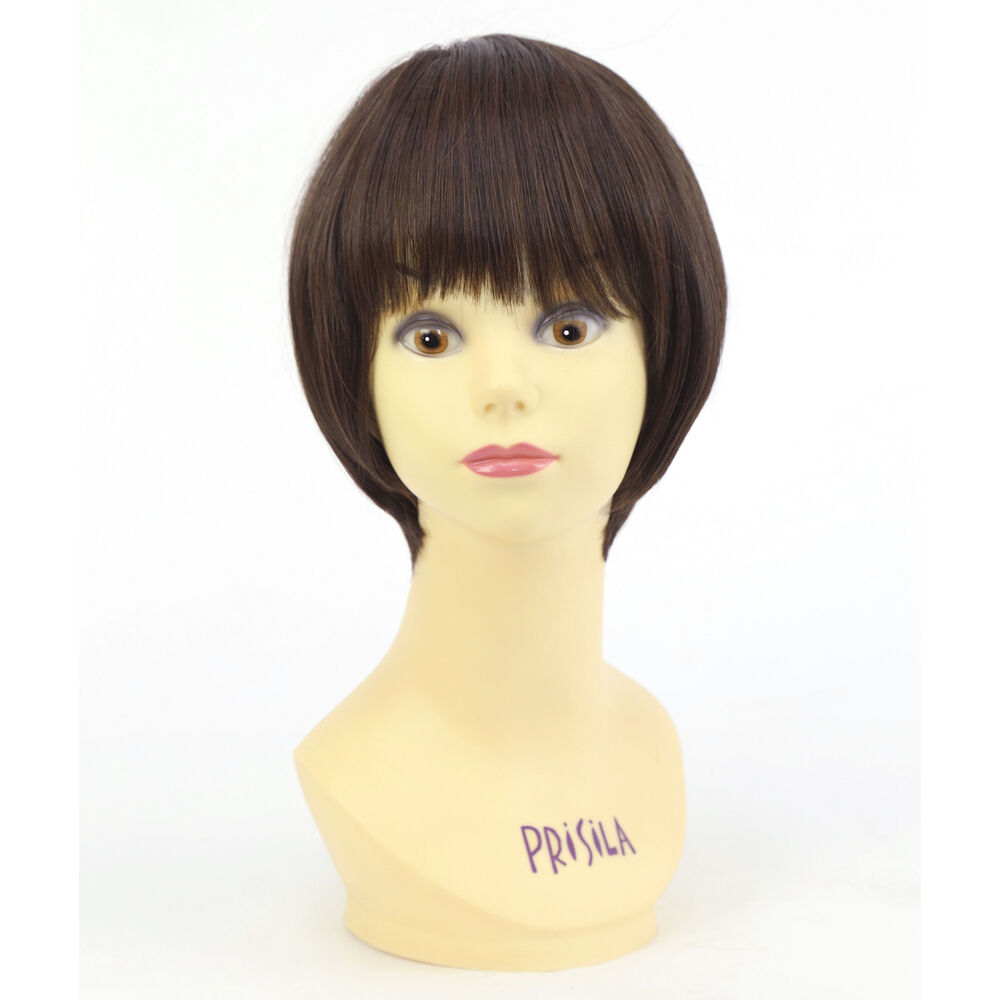 BACKYARD FAMILY「PRISILA プリシラ ショート フルウィッグ フルウイッグ 通販 ボブ オールウィッグ かつら」|その他|ブラウン2