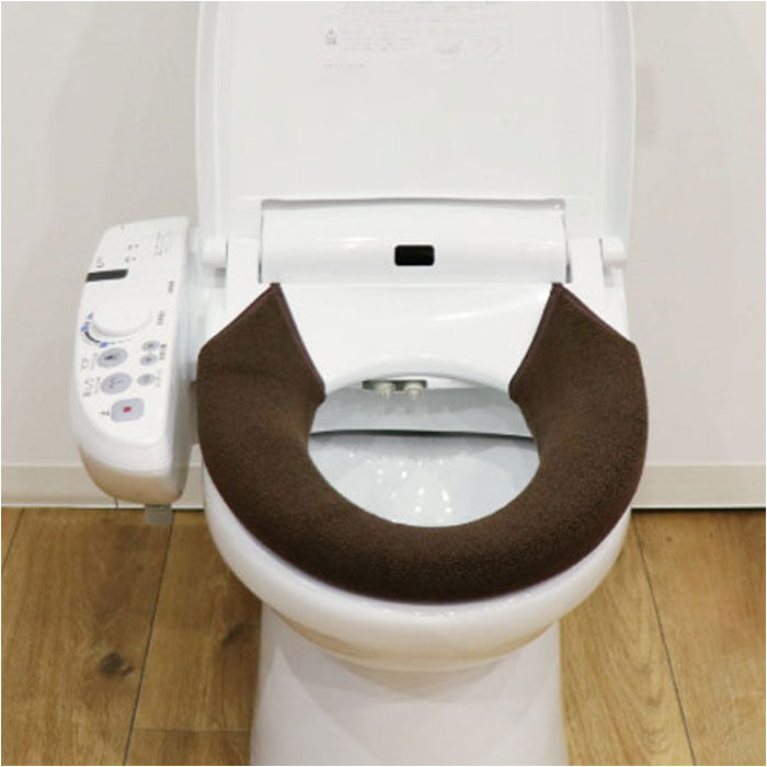 BACKYARD FAMILY「カキウチ トイレ カバー 洗浄 暖房型用 便座カバー 通販 洗浄暖房型 ウォシュレット 洗浄型」|トイレタリー・ランドリーグッズ|