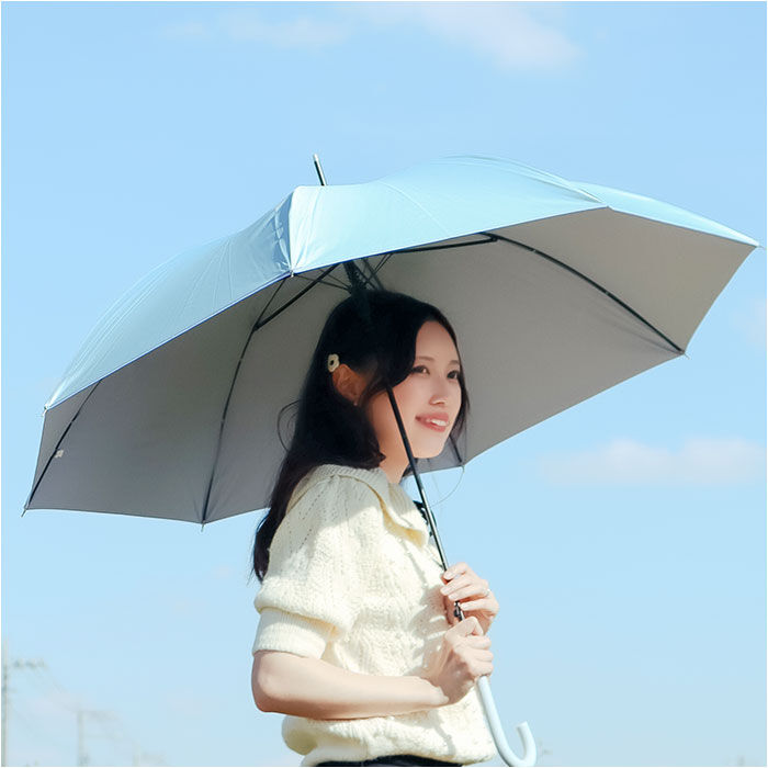 BACKYARD FAMILY「晴雨兼用 長傘 60cm 通販 ジャンプ傘 雨傘 日傘 傘 グラスファイバー アンブレラ」|傘|