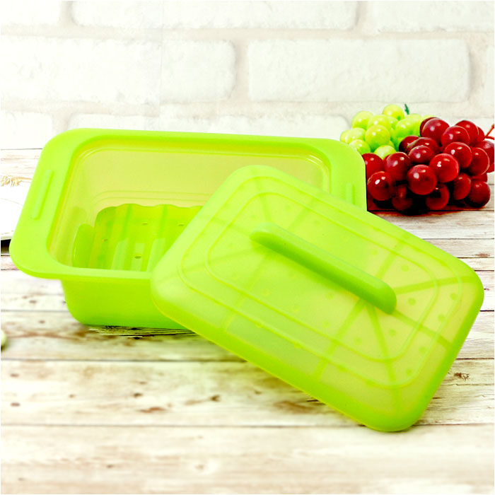 BACKYARD FAMILY「ヴィヴ viv シリコンスチーマー 通販 640ml ウノ 蒸し器 保存容器 容器 レンジ」|食器・キッチングッズ|