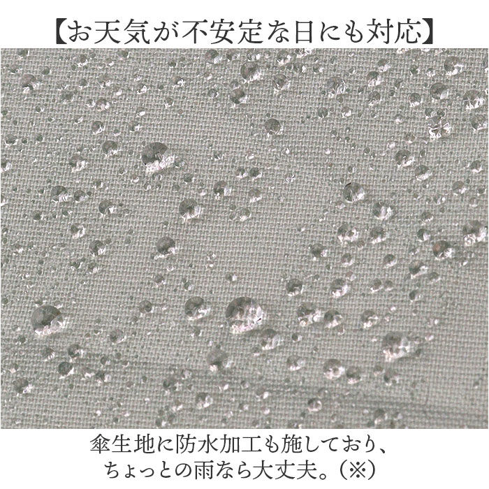 BACKYARD FAMILY「because ビコーズ 晴雨兼用 折りたたみ傘 刺? 通販 折り畳み傘 雨傘 日傘 晴雨兼用傘」|傘|