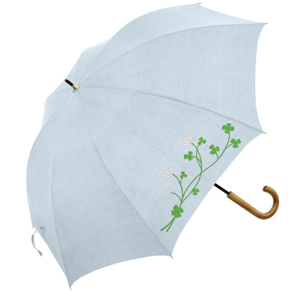 BACKYARD FAMILY「傘 レディース 大人 通販 長傘 55cm 晴雨兼用 かさ カサ 雨傘 日傘 晴雨兼用傘」|傘|ブルー6