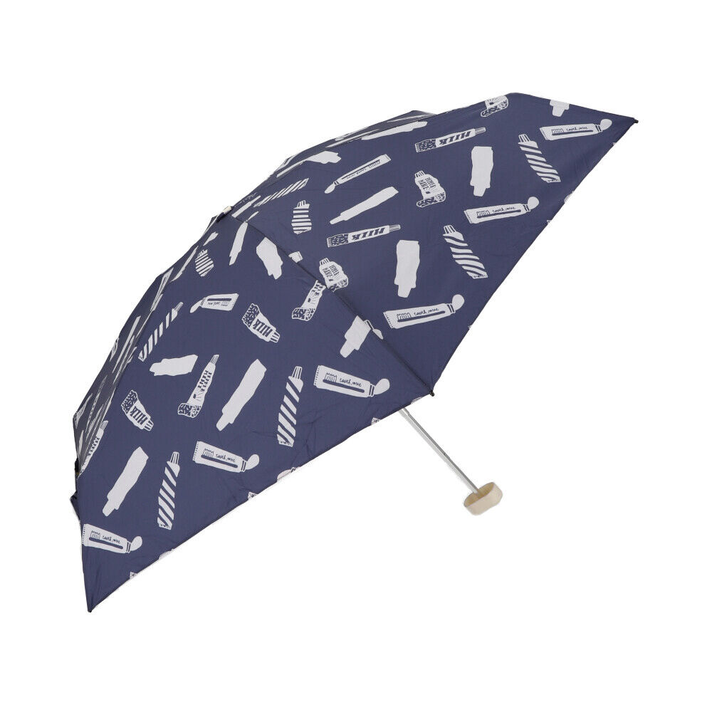 BACKYARD FAMILY「折りたたみ傘 レディース 通販 5段 折り畳み傘 ミニ 15cm コンパクト UV カラビナ付き」|傘|ブルー1