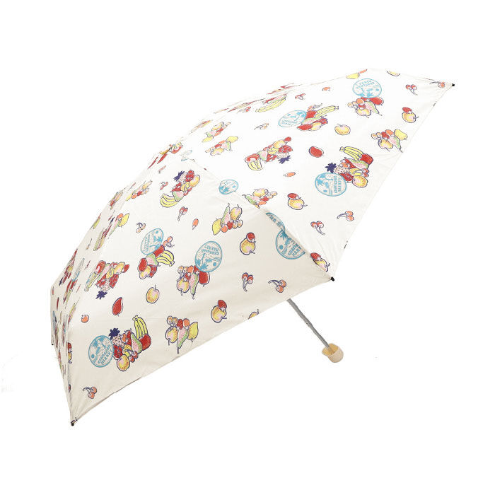 BACKYARD FAMILY「折りたたみ傘 レディース 通販 5段 折り畳み傘 ミニ 15cm コンパクト UV カラビナ付き」|傘|